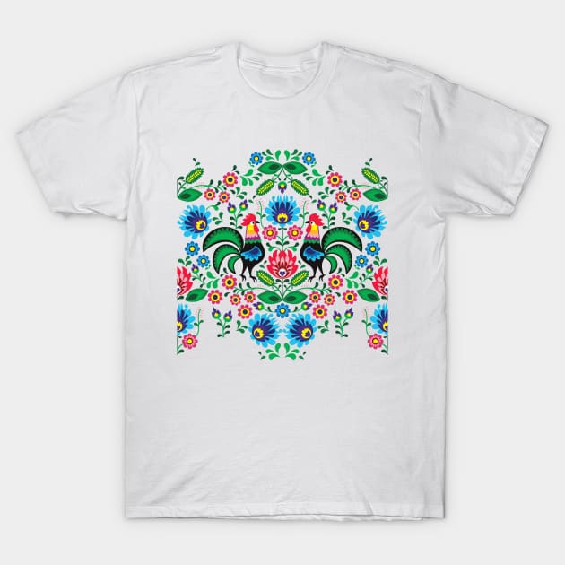 Polish Traditional ornament T-Shirt by MashaVed